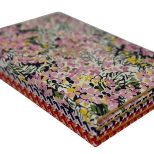 Brand New Tory Burch Red TZag Notebook FLORAL - Image 7