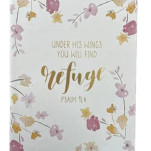 Eccolo "Under His Wings You Will Find Refuge. Psalm 91:4" Christian Notebook