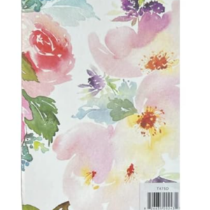 Eccolo "Faith Pink Cameilia Christian bible versed blank Journal Notebook Large - Image 3