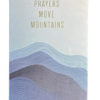 Eccolo "Prayers Move Mountains Rejoice always..." Christian Notebook