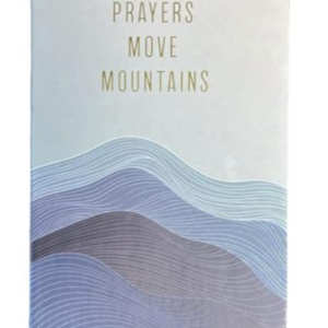 Eccolo "Prayers Move Mountains Rejoice always..." Christian Notebook