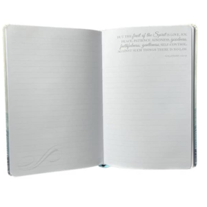 Eccolo "Prayers Move Mountains Rejoice always..." Christian Notebook - Image 3