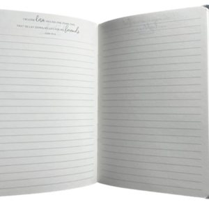 Alternative view of Eccolo "His Love Guides Life John 10: 10-11" Journal Notebook with Bible Verses