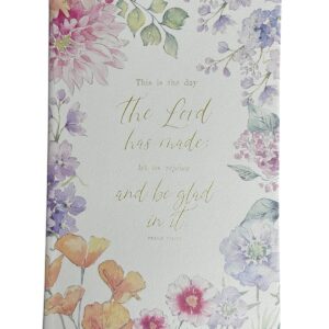Eccolo Bible Notebook "This is the Day the Lord has Made...Psalm 118:24″