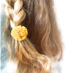40 pcs of SMALL Cute Hair Ties in 10 Green, 10 Pink, 10 Lemon, 10 Golden Yellow - Image 7