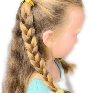 40 pcs of SMALL Cute Hair Ties in 10 Green, 10 Pink, 10 Lemon, 10 Golden Yellow - Image 9