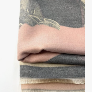 Beyond Joy Cashmere Substitute 100% Acrylic Shawl Scarf Double sided - Image 3