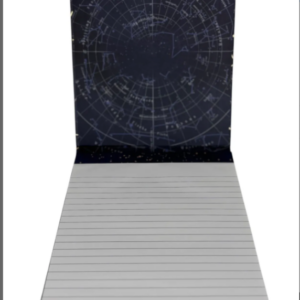 Punch Studio Hard Cover Lined 60 Sheets XL Note Pad 6.75″x10″ - Image 3