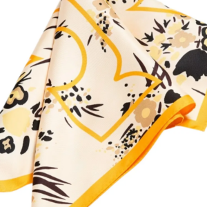TORY BURCH DRIP BOUQUET  NECKERCHIEF  RETAIL:$128 - Image 3