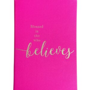 Eccolo Bible Notebook "Blessed is She Who Believes." - Image 5