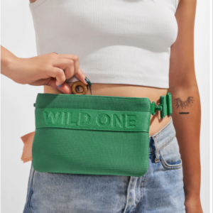 Wild One Treat Pouch Spruce (Green) Recycled Knit - Image 4