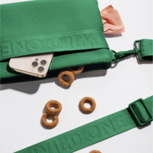 Wild One Treat Pouch Spruce (Green) Recycled Knit - Image 6