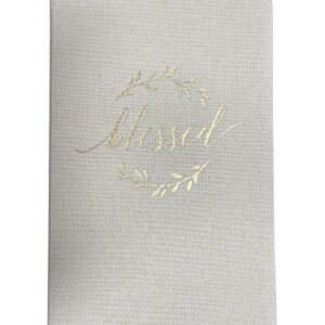 Eccolo Christian Notebook "Blessed" with Bible Verses