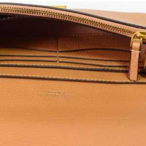 Tory Burch Thea Pebbled Leather With Gold-tone Hardware Crossbody & Wallet - Image 5