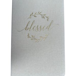 Eccolo Christian Notebook "Blessed" with Bible Verses - Image 3