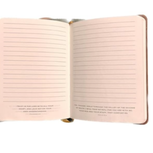 Eccolo Pocket Pen Journal Faith Hope Love, 192 Lined Page Super Flexible - Image 3