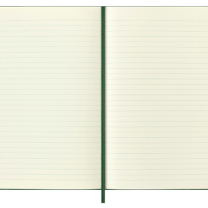 Moleskine Holiday Notebook Hard Cover Ruled Large 5" x 8.25" Myrtle Green 240pg - Image 4