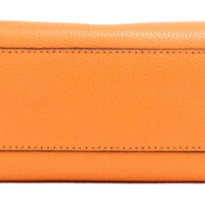 MARC JACOBS MINI GRIND Melon Coral Orange Silver Hardware SMALL TOTE - Image 3