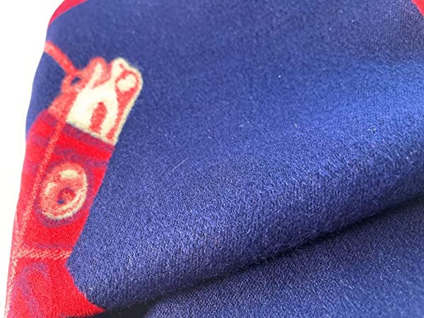 Beyond Joy Pashmina/Cashmere Substitute 100% Acrylic Shawl Scarf w Double sided Colors w 2 XL Horses designs in 4 Colors (Red/Blue) - Image 4