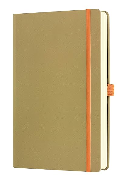 Castelli Milano AQUARELA Olive Notebook 13x21 cm Squared Hard Cover Olive Green 240 Pag - Image 3