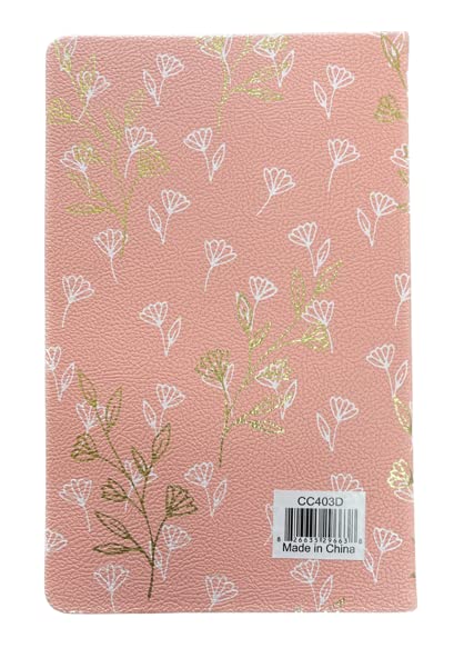 Eccolo Faux Leather Journal Notebook - "Be STILL AND KNOW." Psalm 46: 10 Christian bible versed blank journal notebook - Image 3