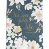 Eccolo "HIS LOVE GIVES LIFE" John 10: 10-11 Journal Notebook with Bible Verses designed by Corinne Haig
