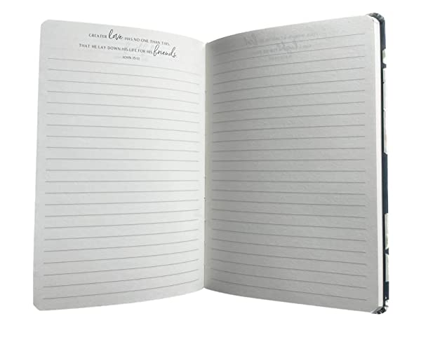 Eccolo "HIS LOVE GIVES LIFE" John 10: 10-11 Journal Notebook with Bible Verses designed by Corinne Haig - Image 6