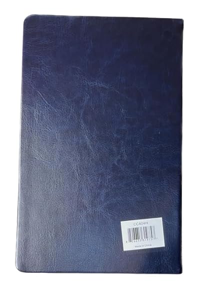 Eccolo Journal: Not By My Strength But His Zechariah 4:6 - Dark Navy - 画像 (3)