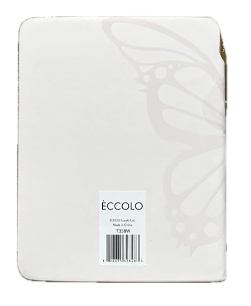 Eccolo Pocket Pen Journal God is Within Her, She Will Not Fall. Psalm 46:5", 192 Lined Page Super Flexible Notebook, 5.75 x 4.5, Pen Included, Gray with Gold Pen - Image 3
