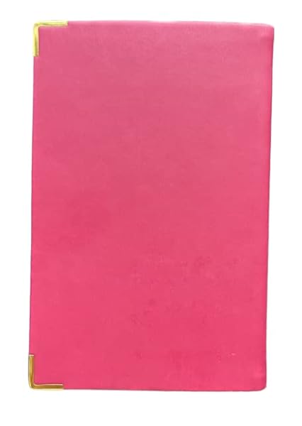 Eccolo Pocket Size 365 Bible Verses A Journal To Inspire You Each & Every Day: Pink Cover with Metal Conner protectors - Image 3
