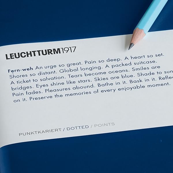 LEUCHTTURM1917 - Leuchtkraft Special Edition - Medium A5 Dotted Hardcover Notebook (Royal Blue) - 251 Numbered Pages - Image 6