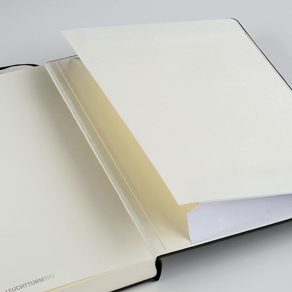 LEUCHTTURM1917 - Notebook Hardcover Medium A5-251 Numbered Pages for Writing and Journaling (Red, Squared) - Image 5