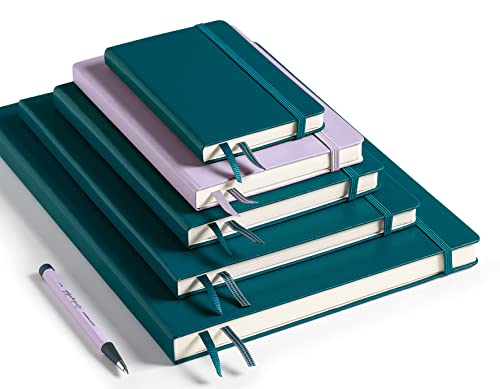 LEUCHTTURM1917 - Notebook Hardcover Paperback B6+ - 219 Numbered Pages for Writing and Journaling (Lemon, Dotted) - Image 3