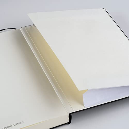 LEUCHTTURM1917 - Notebook Hardcover Paperback B6+ - 219 Numbered Pages for Writing and Journaling (Lemon, Dotted) - Image 6