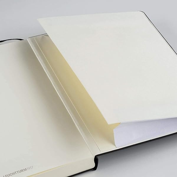 LEUCHTTURM1917 - Notebook Hardcover Pocket A6-187 Numbered Pages for Writing and Journaling (Ice Blue, Squared) - Image 7