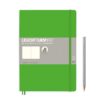 LEUCHTTURM1917 - Notebook Softcover Composition B5-123 Numbered Pages for Writing and Journaling (Plain, Fresh Green)