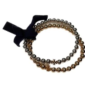 Metal Gumdrop Bracelet Set 79088 Tory Gold/Tory Siver 961 One Size