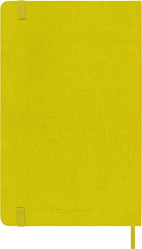 Moleskine Classic Notebook, Hard Cover, Large (5" x 8.25") Ruled/Lined, Hay Yellow (Silk), 240 Pages - Image 3