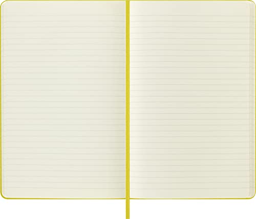 Moleskine Classic Notebook, Hard Cover, Large (5" x 8.25") Ruled/Lined, Hay Yellow (Silk), 240 Pages - Image 6