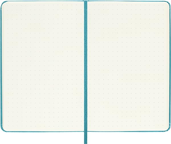 Moleskine Classic Notebook, Hard Cover, Pocket (3.5" x 5.5") Dotted, Reef Blue, 192 Pages - Image 4