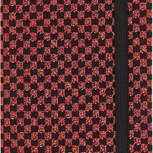 Moleskine Limited Edition Notebook Holiday Shine Box, Extra Small, Plain, Metallic Red, Hard Cover (2.5 x 4)