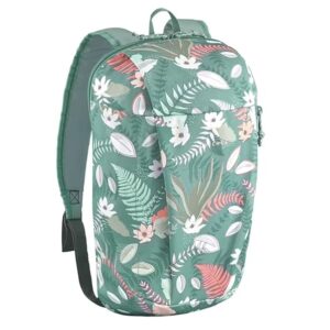 Quechua by Decathlon Nature Hiking Backpack - 10 L (Floral Green)
