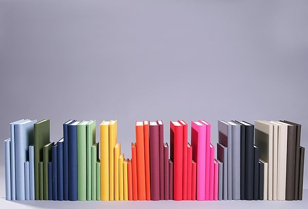 Semikolon A4 Classic Linen Cover Notebook, 8.5 X 12 Inches, 144 Lined Pages, 100g Cream Colored Paper, Grey (02515) - Image 8