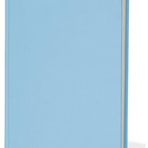 Semikolon Classic Letter/A4 Size Bound Linen Blank Book, Ceil Sky Blue (10209)