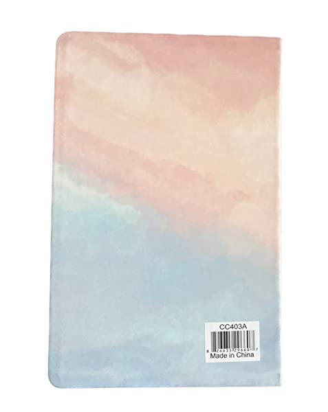 Thimblepress "Faithful Christian Bible Verses Blank Journal Notebook Pink & Blue Hard Cover - Image 4