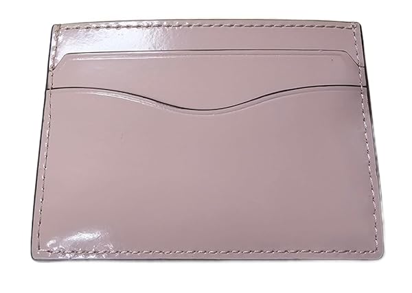 Tory Burch 139340 Emerson Clay Pink With Silver Hardware Patent Women's Slim Card Case, Small - Image 4