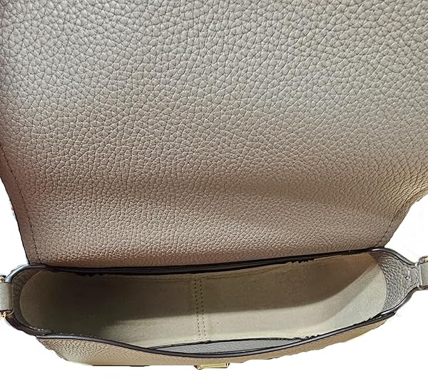 Tory Burch 144688 Thea Flap Grey Heron With Gold Hardware Women's Crossbody Bag - Image 7