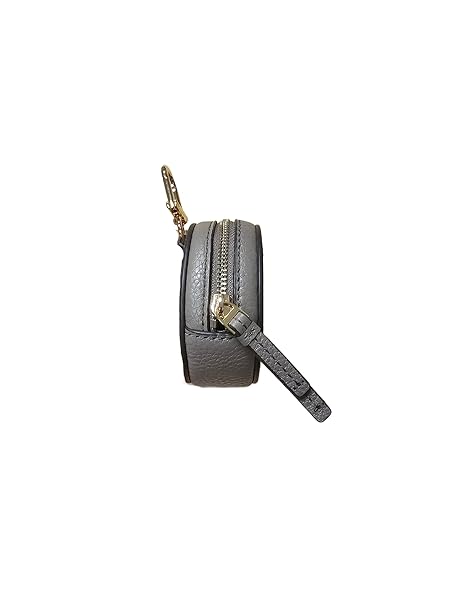 Tory Burch 150410 Thea Pebbled Leather With Gold Hardware Women's Coin Pouch (Gray Heron) - Image 3
