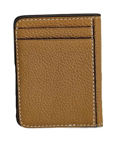 Tory Burch 150450 Thea Tiramisu Tan With Gold Hardware Women's Slim Card Case - Image 4