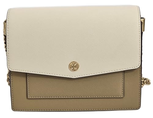 Tory Burch 154318 Robinson Color-Block Women's Convertible Shoulder Bag (Tan) - Image 3